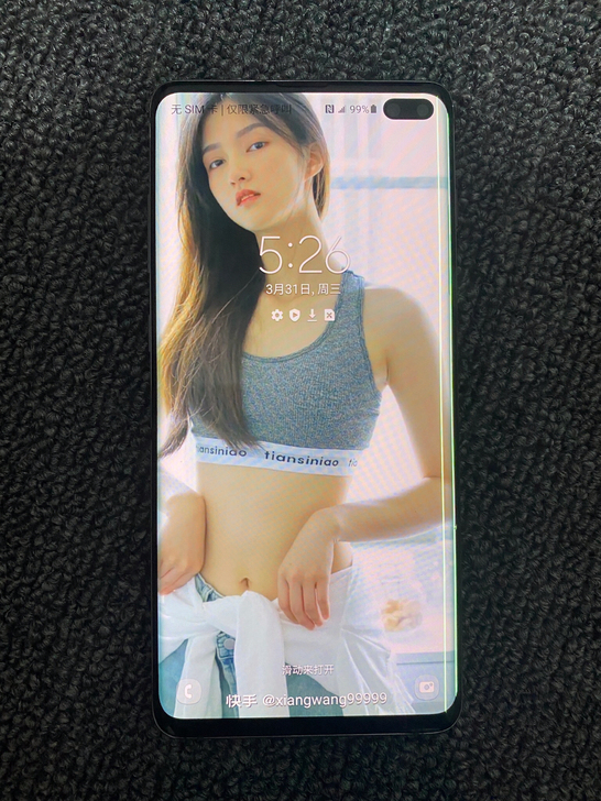 几乎全新正品三星s10+美版单卡128g曲...