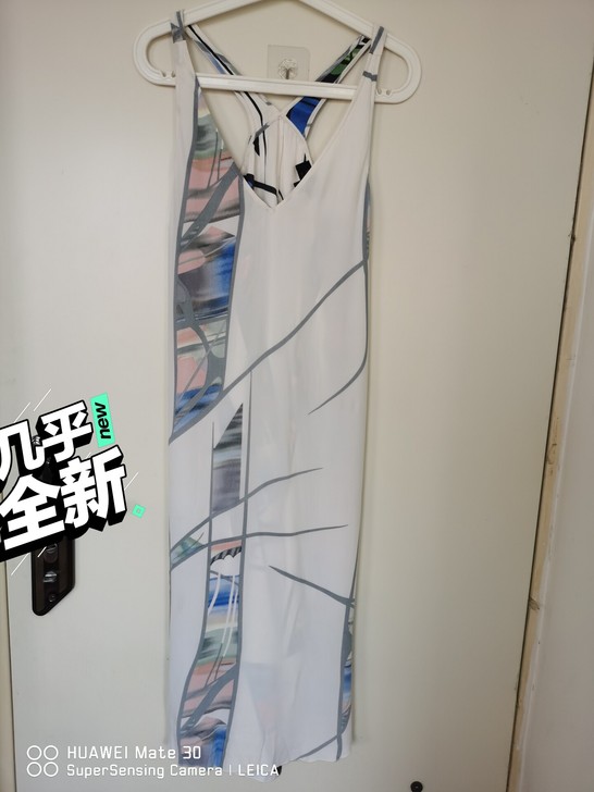 维恩牌连衣裙，吊带裙。里边比外边颜色更正的...