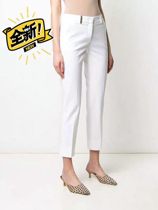 全新意大利PESERICO 白色裤子 正装...