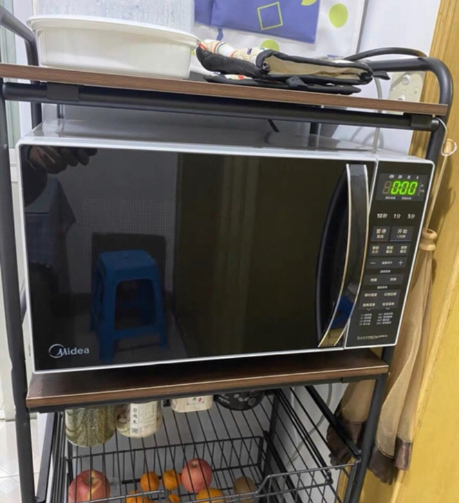 美的 微波炉 家用 烤箱一体 多功能 微波...