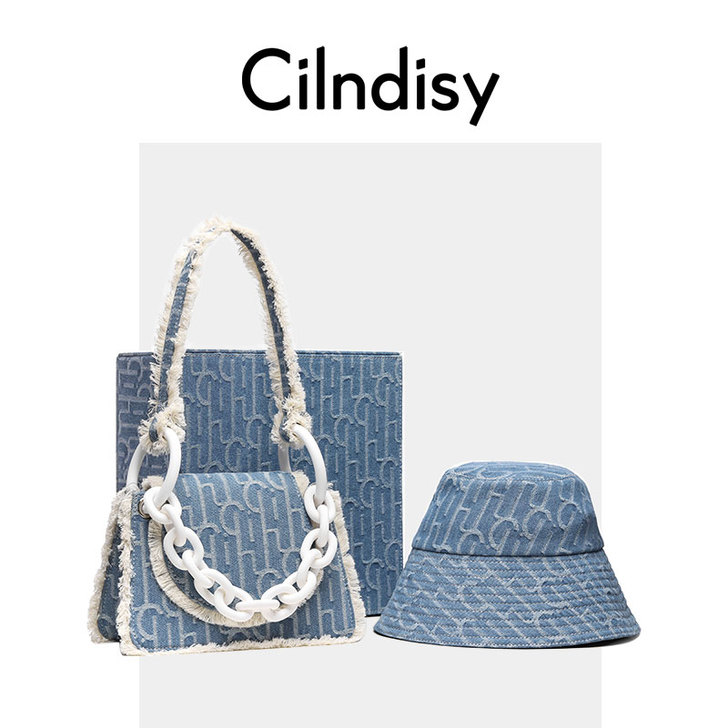 Cilndisy包包女新款2021网红小C...