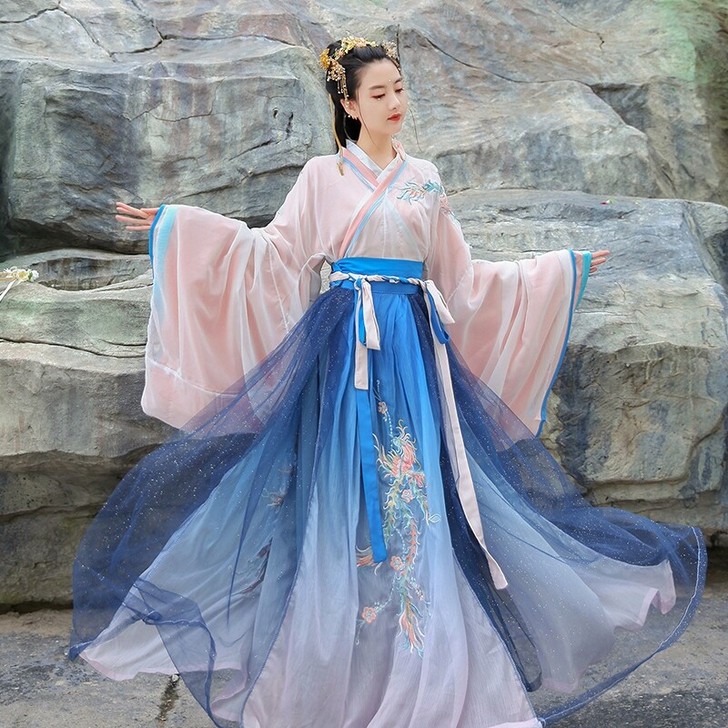 汉服全套  六米摆   XL   山的（上...