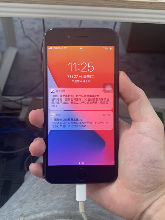 iPhone 8 国行64爱思全绿只支持面...