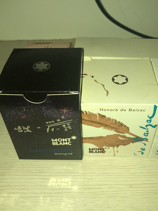 万宝龙爱因斯坦墨水