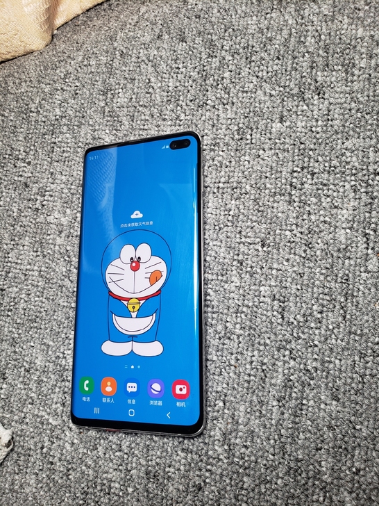 自用几乎全新正品三星S10+国行系统全网通...