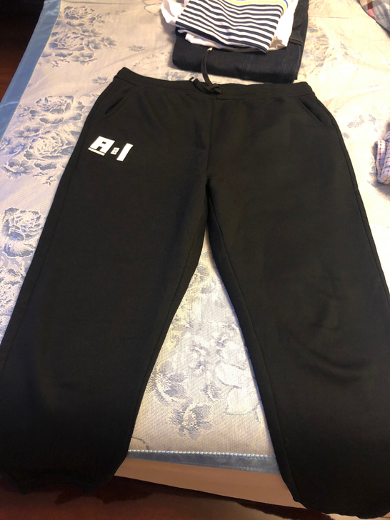 大男孩休闲加绒长裤～7成新，尺码：185/...