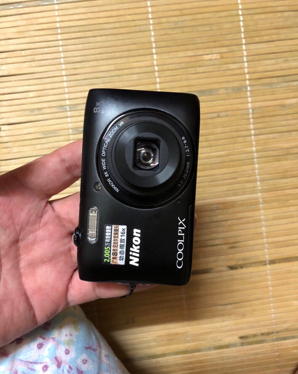 尼康s3600数码相机，有效像素2005万...