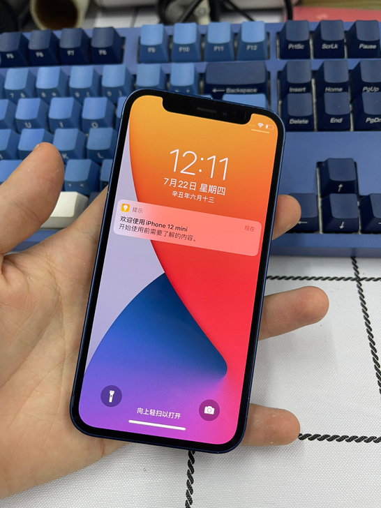 iphone 12mini128纯无锁1苹...