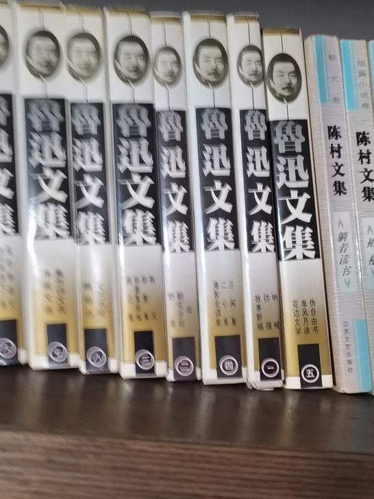 鲁迅文集8本，40元，不包邮，搬家不要了