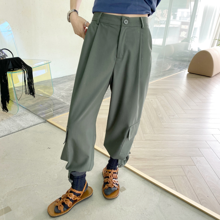 yokidan韩国女装工装裤子