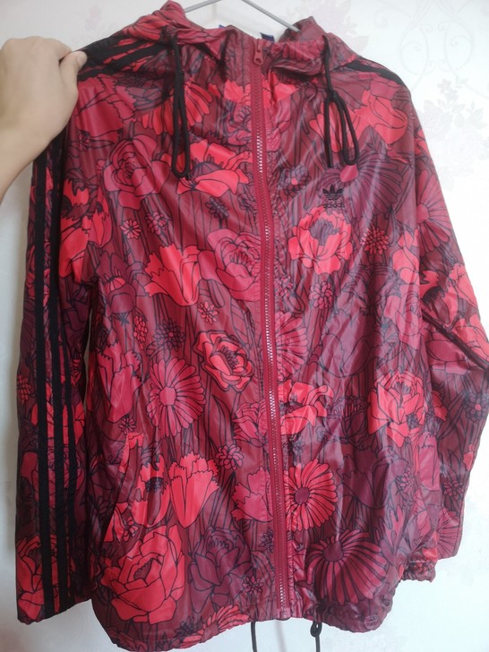 Adidas/三叶草 女子经典花卉运动外套