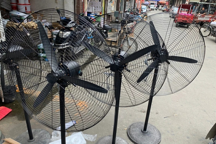 工业风扇工业落地扇强力风扇牛角扇工业风扇工...