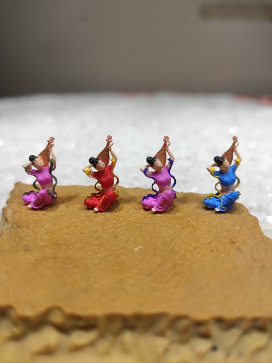 树脂迷你小摆件，飞天