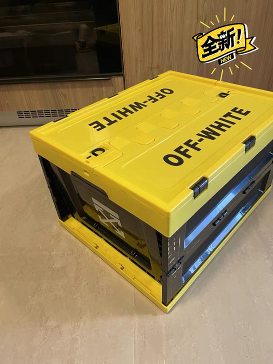 Suprem*潮牌收纳箱 日式车载折叠箱汽...