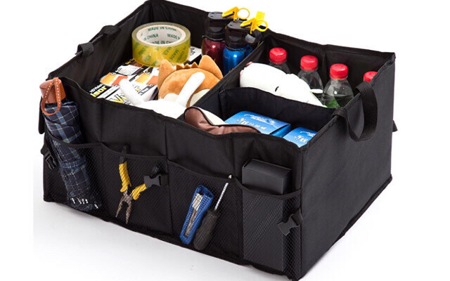 工厂清库存 汽车后备箱收纳箱车载储物箱多功...