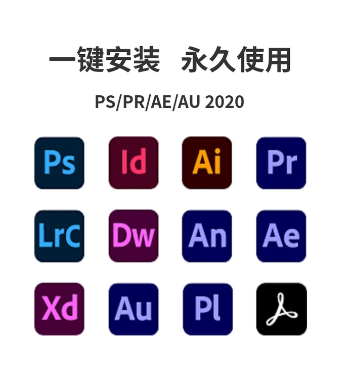 Adobe CC2020/2021全家桶软件