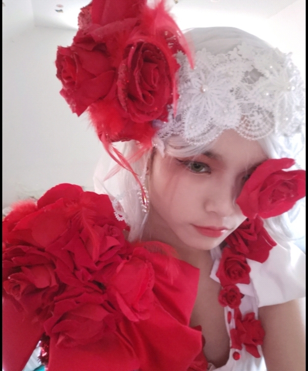 调香师猩红新娘cos大全套，是阿葱家的