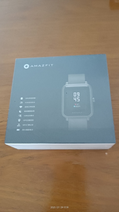 华米Amazfit米动手表青春版1S炭黑色...