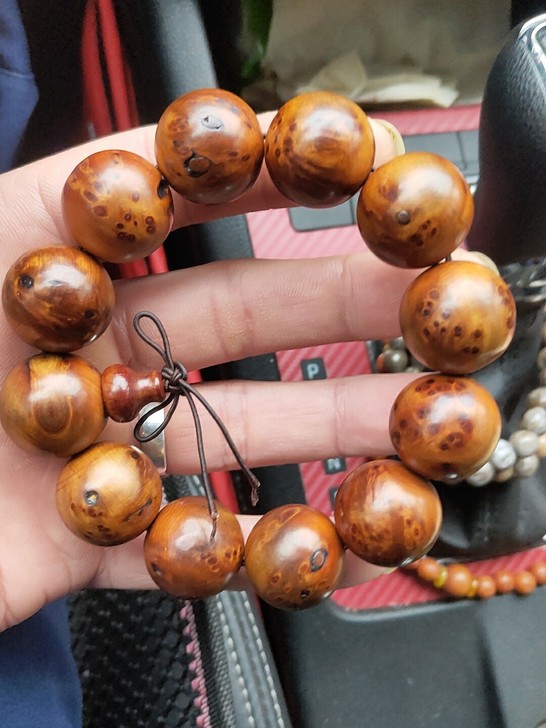 麻梨圪塔闲置手串,尺寸2.0油性极好,爱好...