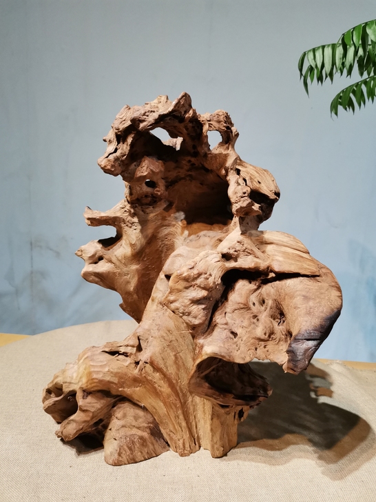 香杉木榴天然摆件