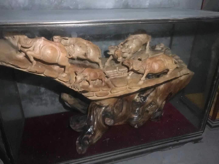 崖柏根雕
