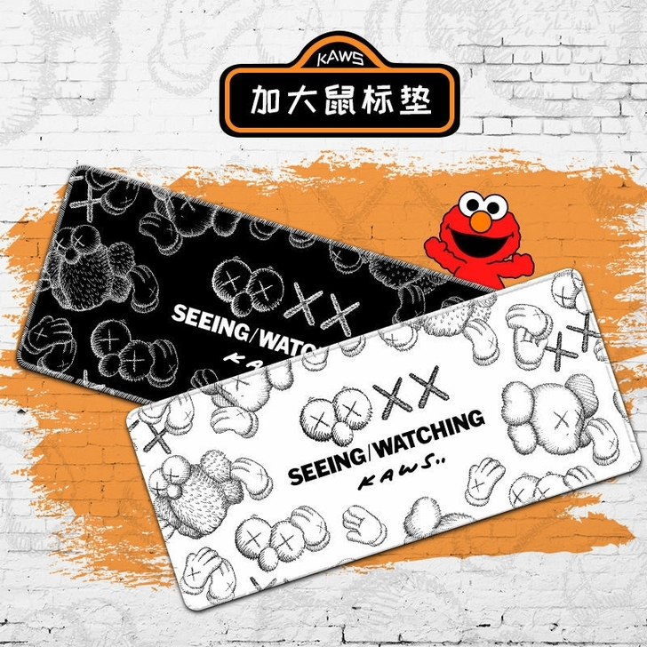 【低价清仓】鼠标垫超大电竞护腕潮牌KAWS...