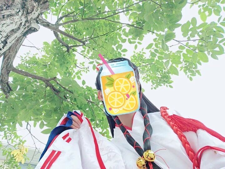 阴阳师缘结神原皮cos服，衣服是次元依家的...