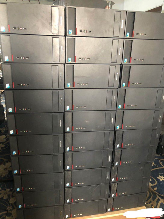 原装品牌电脑办公用二手电脑主机联想台式家用...