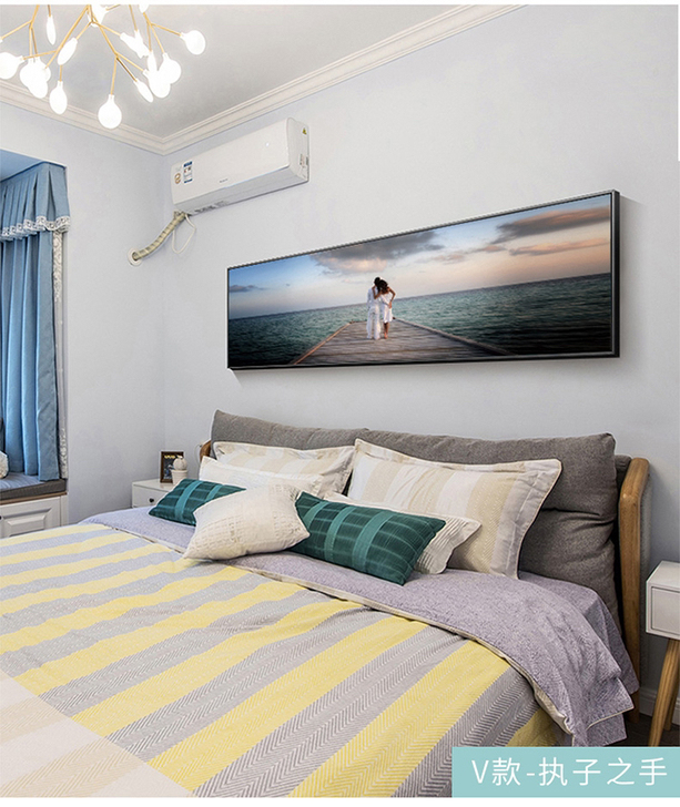 全新装饰画套装新中式入户玄关装饰画现代简约...