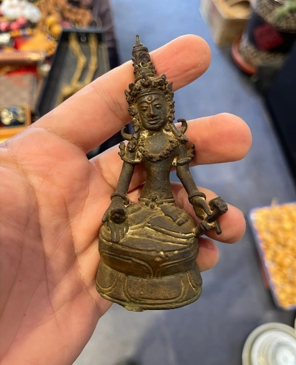 民国铜佛像,品如图,售出之后不退不换!看好...