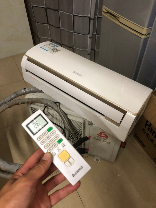 志高1匹单冷，2018年买的。换了变频空调...