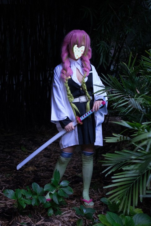 鬼灭之刃 恋柱cos 甘露寺蜜璃 cos大...