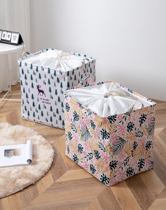 衣服收纳布艺收纳箱整理袋子大号家用被子储物...