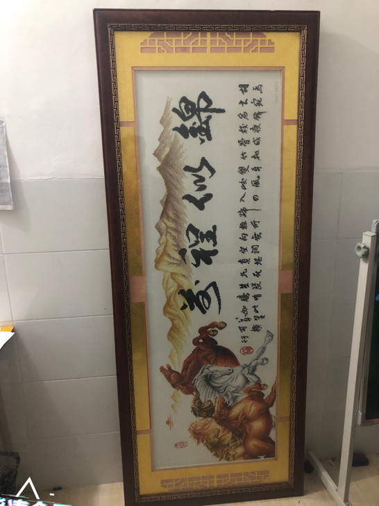 刺绣画