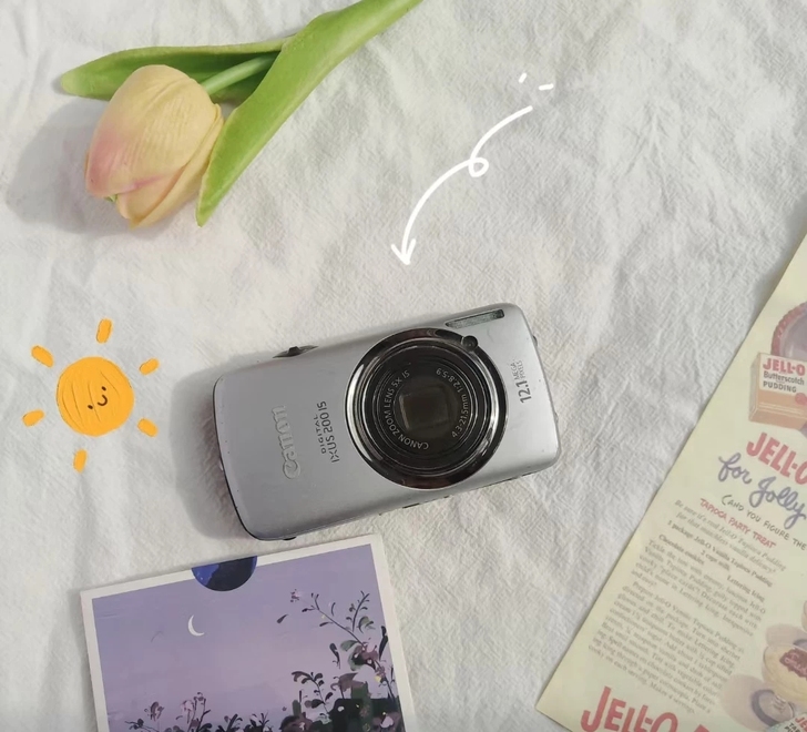 佳能ixus200     银色