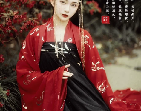 呦呦鹿鸣韩十一原创设计烫金齐胸襦裙齐腰襦裙...