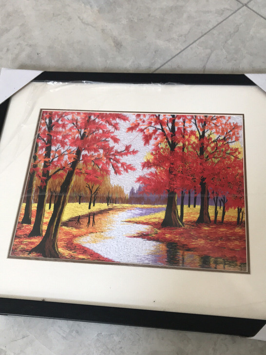 扬州手工刺绣画