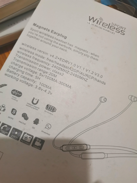 sony索尼蓝牙耳机 买了一年 带过十几次吧