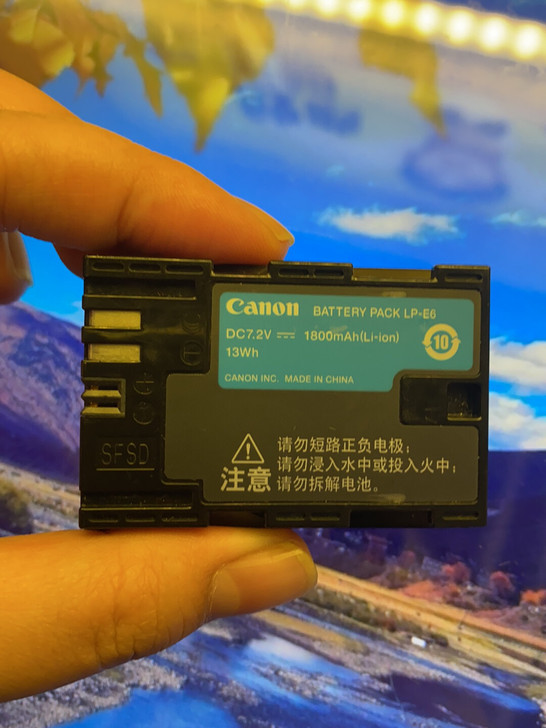 佳能电池LP-E6原装电池，适用于80D ...