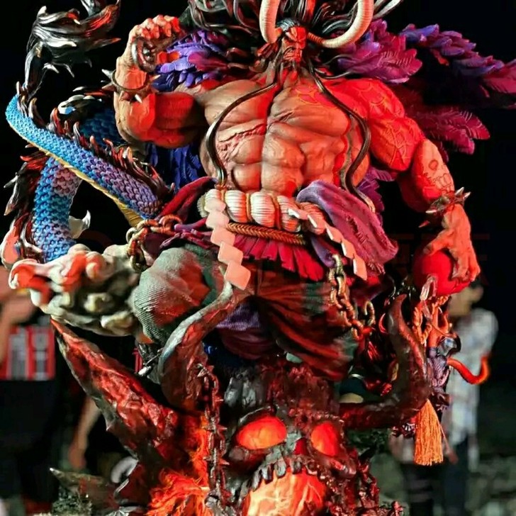 全新正品万代海贼王超大手办凯多 超大航海王...