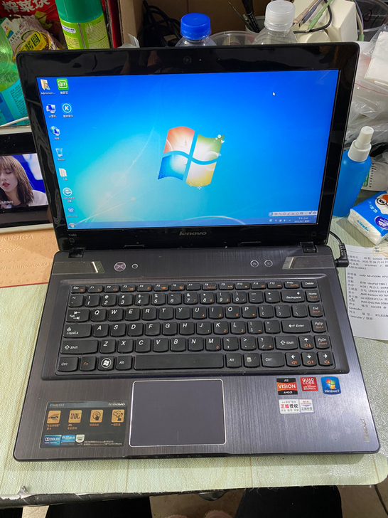 联想IdeaPad  Y485笔记本电脑0...