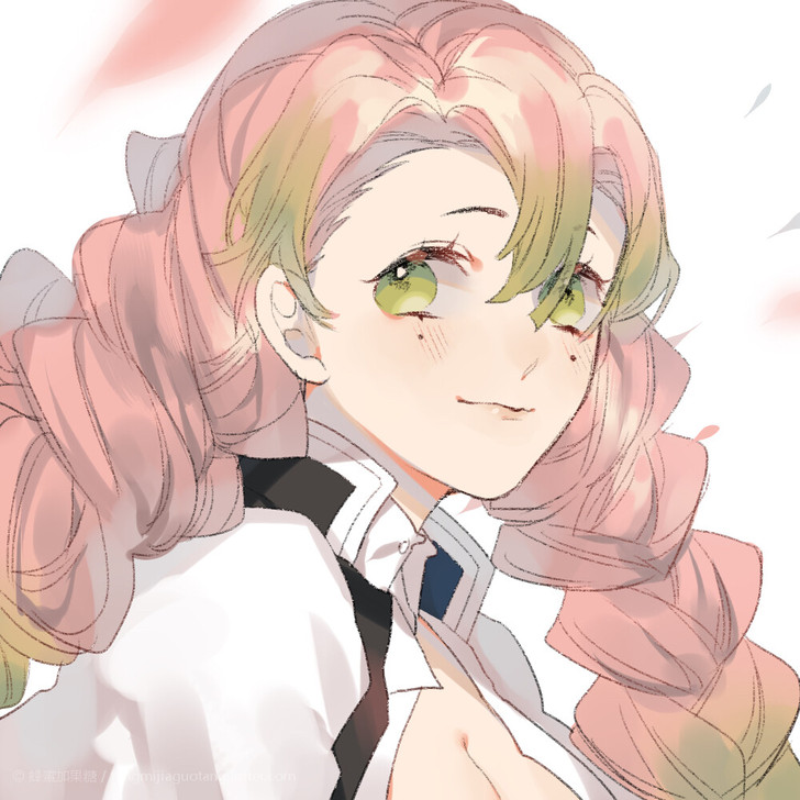 三分妄想甘露寺蜜璃cos服m码鞋子38码2...
