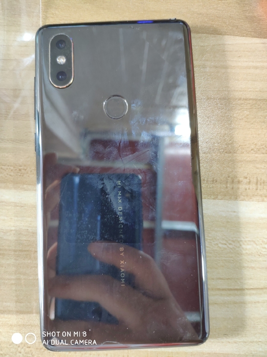 小米mix2s  6+128  前后碎，所...