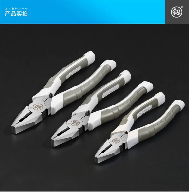 【清仓】日本福冈工业级老虎钳6寸多功能钢丝...