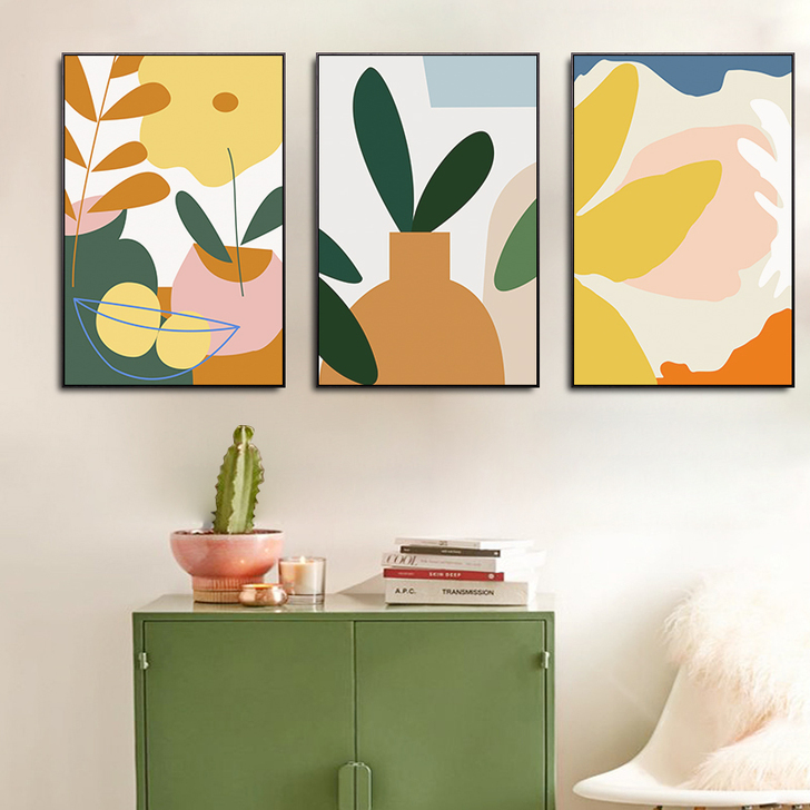 【现代装饰画 几乎全新5.4折转】