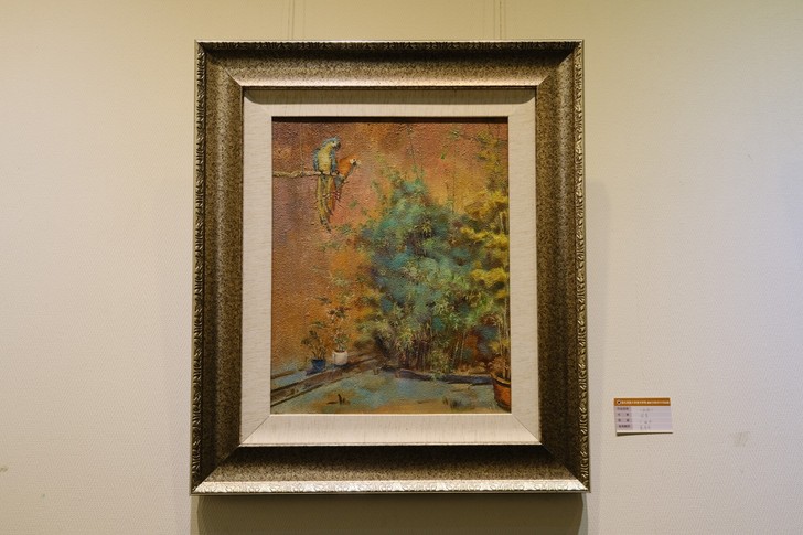 个人油画风景作品