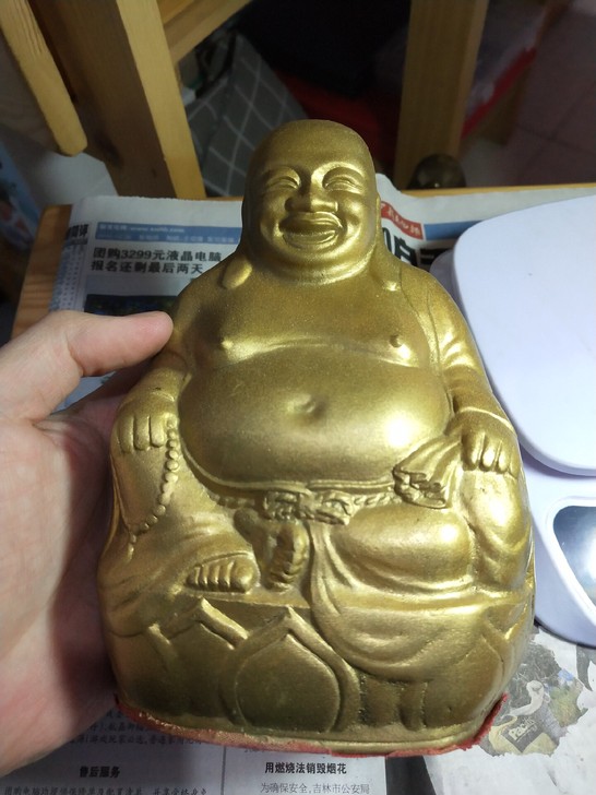 弥勒佛铜像铜佛像