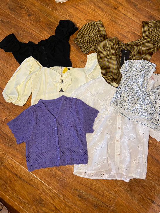 全新 韩范女装欧美辣妹风夏装甜美复古上衣连...