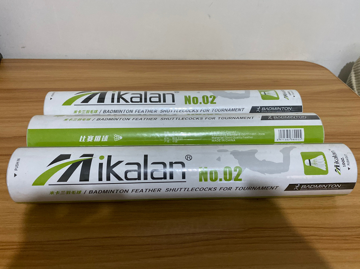 米卡兰羽毛球 no.02 全新未开封,1...