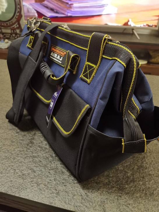 处理电工工具包帆布电工专用工具包多功能电工...